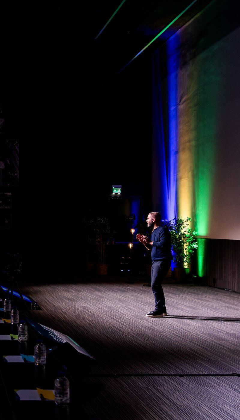 Mathieu Gijbels Masterclass 2024 - keynote Dado Van Peteghem - Innovatie - AI